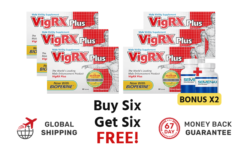 6 Boxes of VigRXPlus®